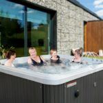 Hot tub with jets image
